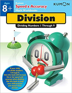 Kumon Workbooks : Dividing Numbers (Speed & Accuracy) - Paperback