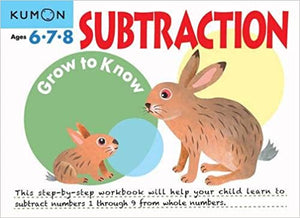 Kumon Workbooks : Subtraction (Ages 6.7.8) - Paperback