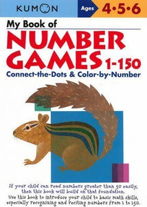 Kumon Workbook : My Book of Number Games 1-150 - Paperback