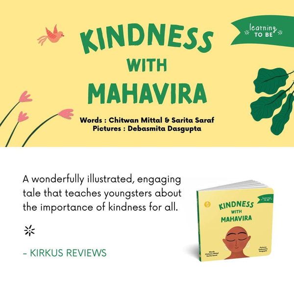 Kindness with Mahavira - Board Book