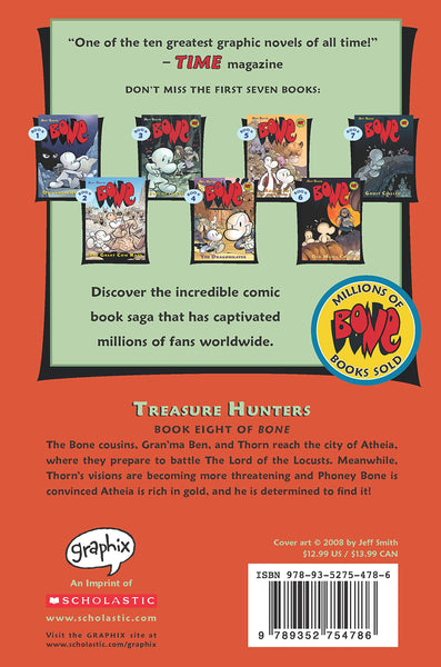 BONE #8 : Treasure Hunters - Paperback