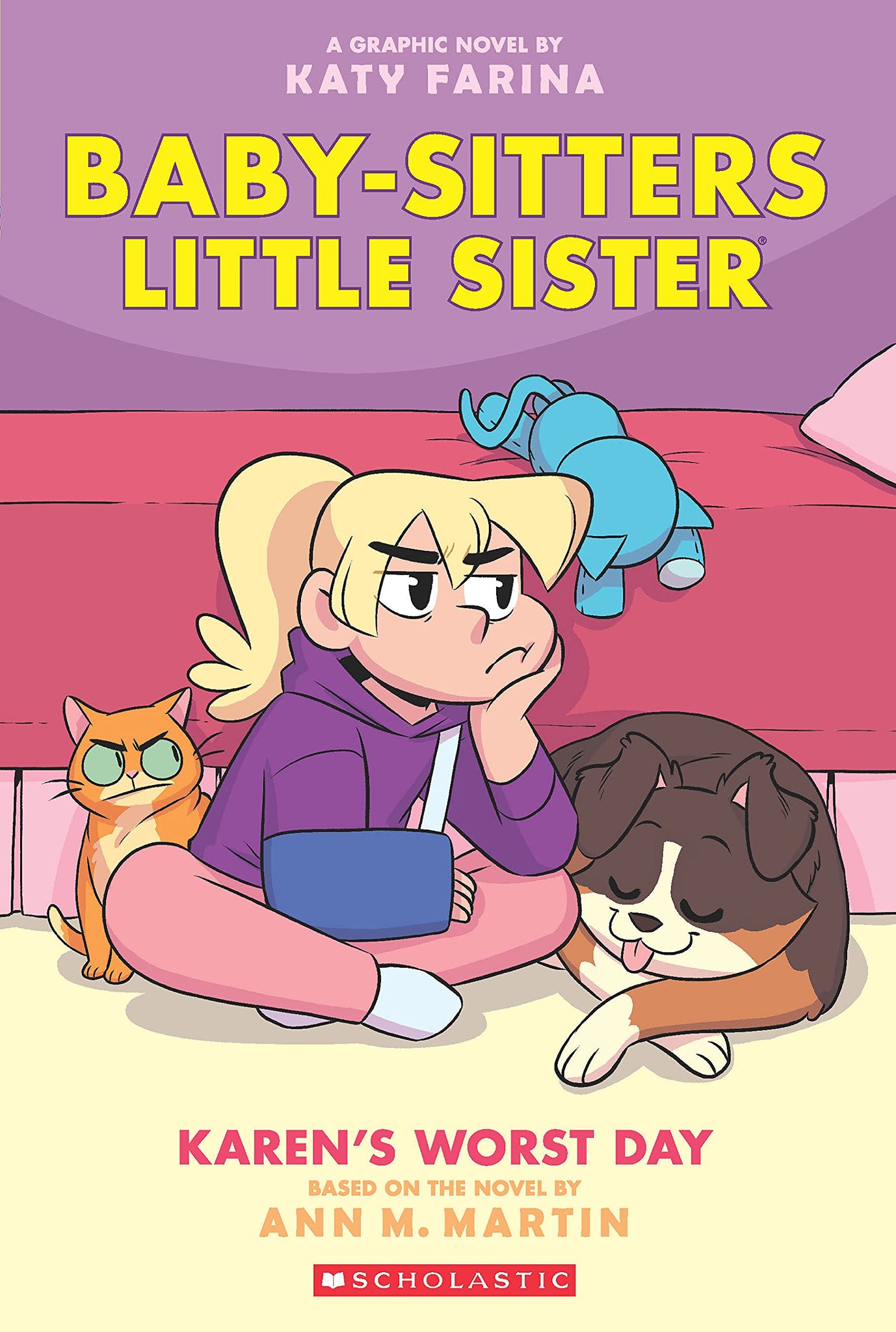 Baby-Sitters Little Sister Graphic Novel #3 : Karen's Worst Day (Graphic Novel) - Paperback