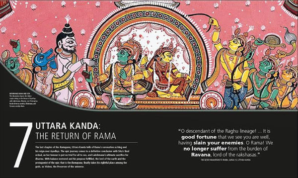 The Illustrated Ramayana - The timeless epic of duty, love, and redemption - Hardback