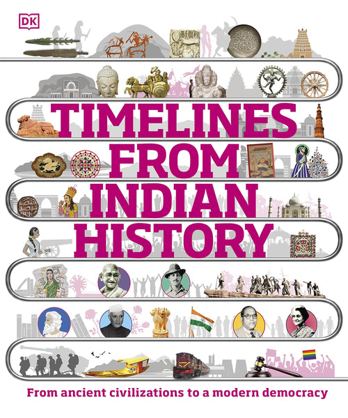 Timelines from Indian History: From ancient civilizations to a Modern democracy - Hardback