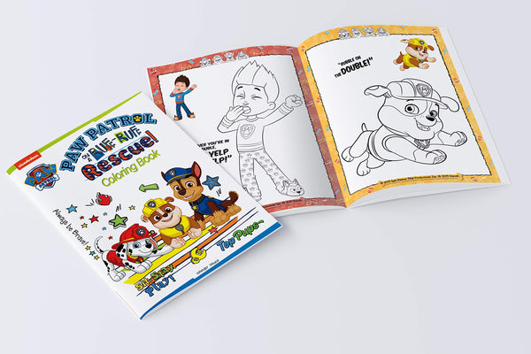 Paw Patrol Cool Pups Coloring Books Super Boxset : Pack of 4 Coloring Books For Kids - Paperback