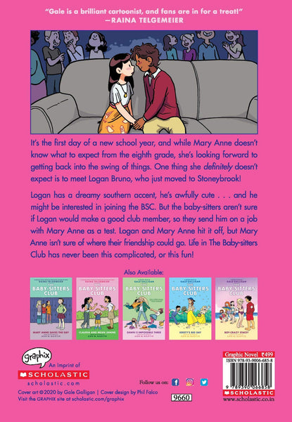 Baby-Sitters Club Graphic Novels #8 : Logan likes Mary Anne (Graphic Novel) - Paperback