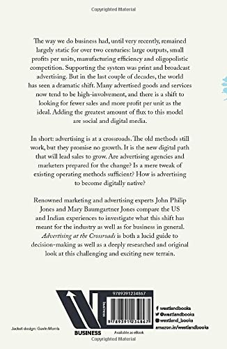 Advertising at the Crossroads - Hardback