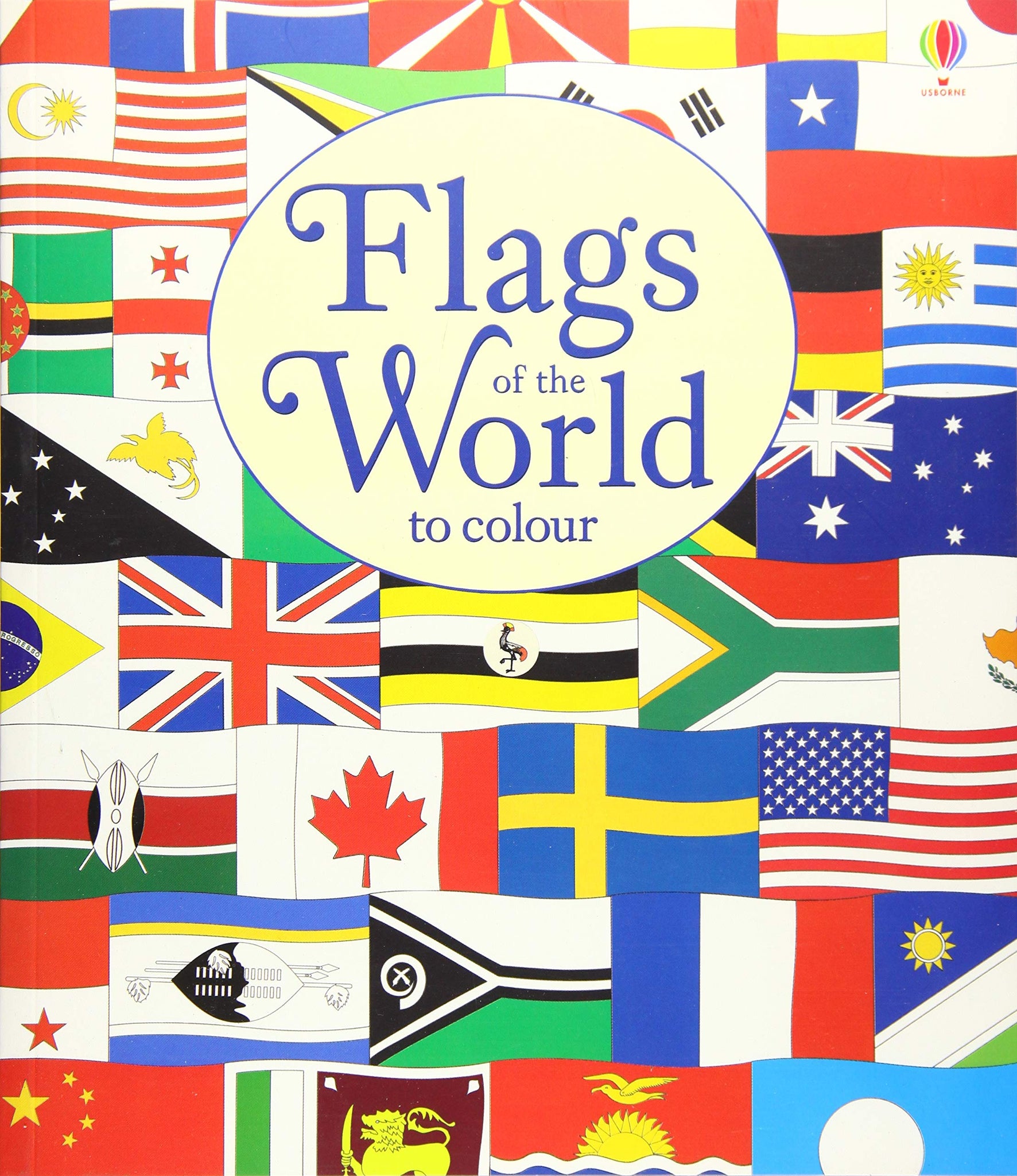 Flags of the World to Colour - Paperback