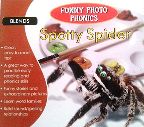 Funny Photo Phonics : Spotty Spider - Paperback