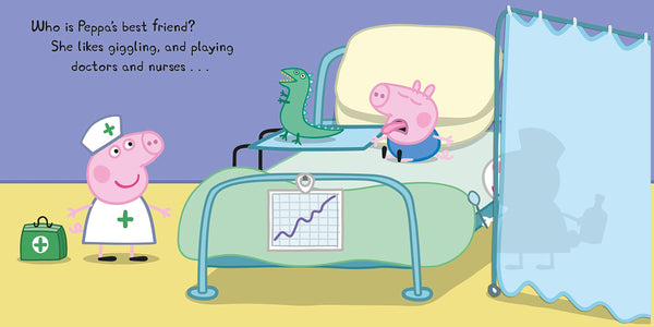Peppa Pig: Best Friends: A Lift-the-Flap Book - Boardbook