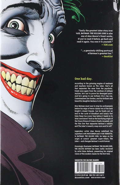Batman: Killing Joke (Graphic Novel) - Hardback