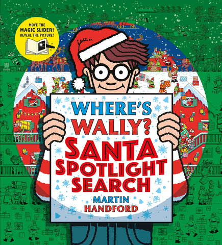Where's Wally? Santa Spotlight Search - Hardback