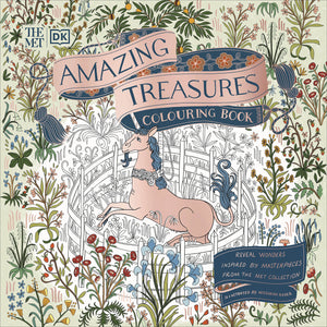 The Met Amazing Treasures Colouring Book: Reveal Wonders Inspired by Masterpieces from The Met Collection - Paperback