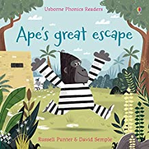 Usborne Phonics Readers: Ape's Great Escape - Kool Skool The Bookstore
