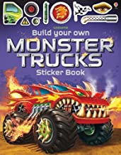 Build Your Own Monster Trucks Sticker Book - Kool Skool The Bookstore