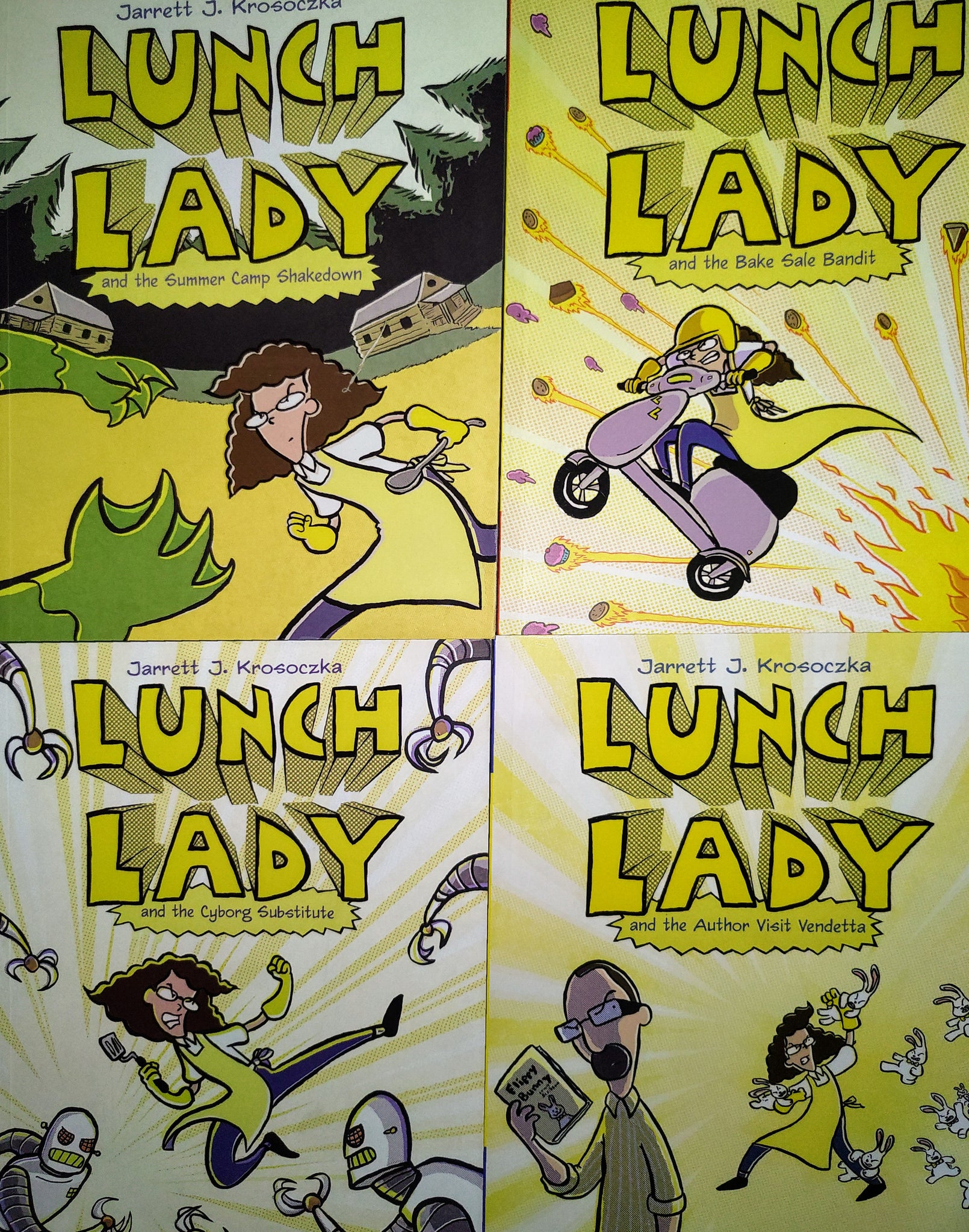 Lunch Lady Collection of 4 - Paperback
