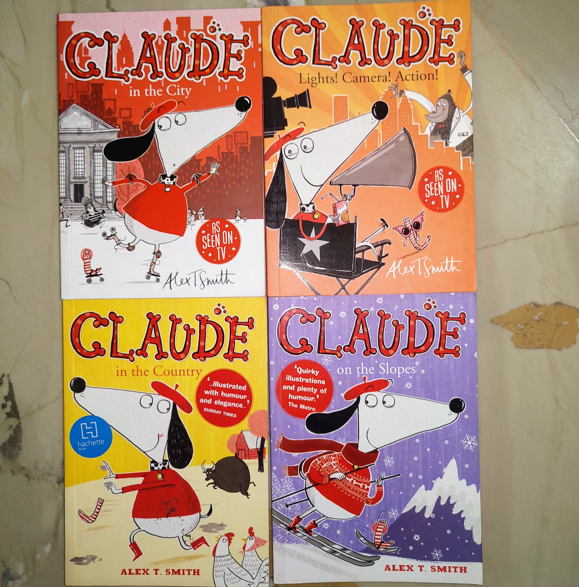 Claude Set Of 4 Books - Paperback