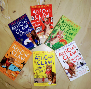 Atticus Claw Collection Set Of 6 Books - Paperback