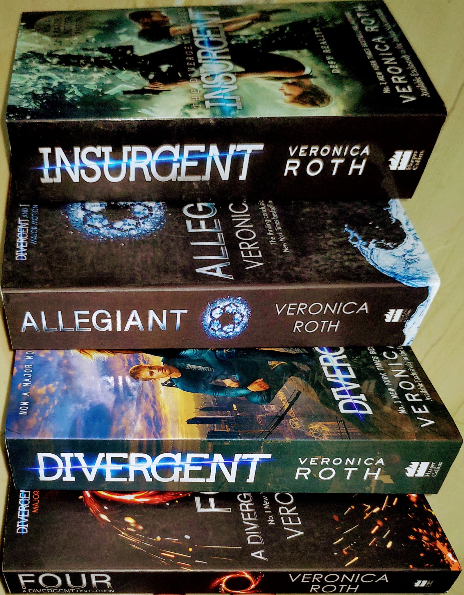 Divergent Collection Set Of 4 Books - Paperback