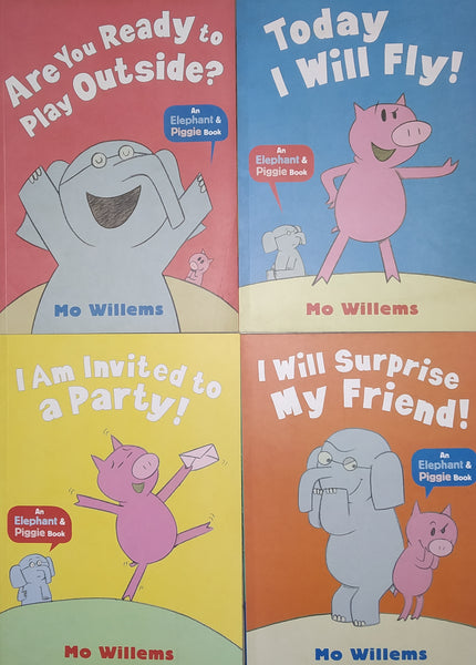Elephant And Piggie Book Collection Set Of 4 Books - Paperback