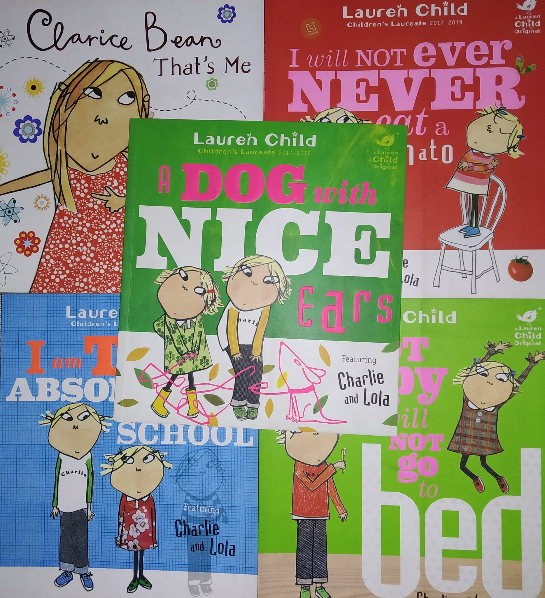 Lauren Child Collection Set Of 5 Books - Paperback