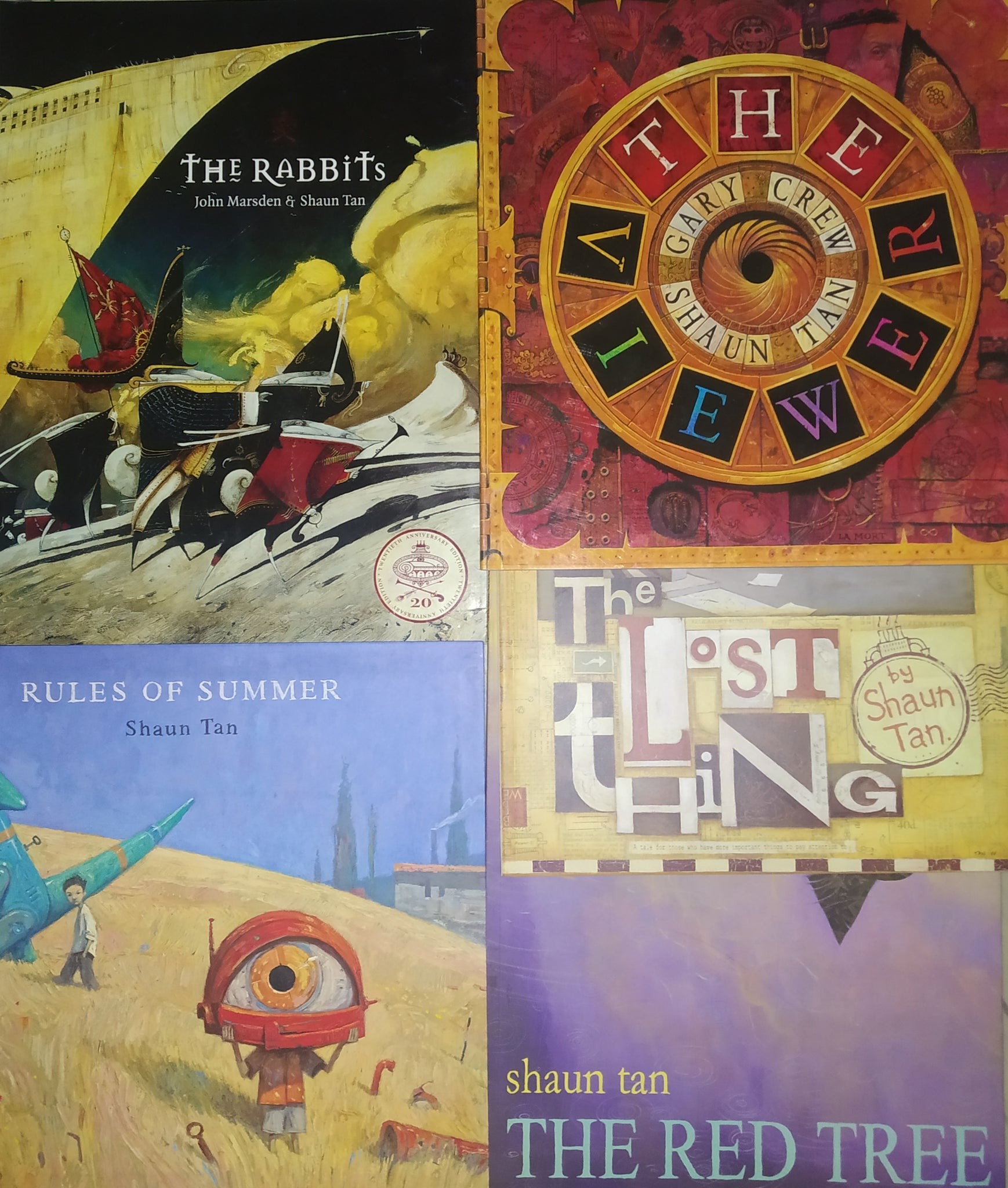 Shaun Tan Collection Set Of 5 Books - Paperback