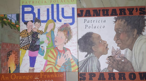 Patricia  Polacco Hardback Picture Book Collection (1) -Set of 3 Books