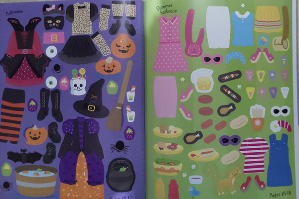 Sticker Dolly Dressing Parties - Paperback