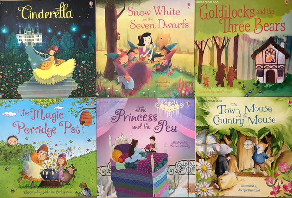 Fairy Tales Picture Book Collection (Set Of 6 Books) - Paperback