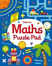 Usborne Maths Puzzles Pad - Kool Skool The Bookstore