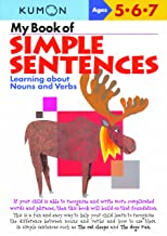 Kumon Workbook My Book of Simple Sentences  Age 5.6.7 - Kool Skool The Bookstore