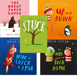 Oliver Jeffers Picture Book Collection Set Of 5 Books - Paperback
