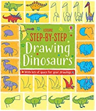 Usborne : Step-by-Step Drawing Book Dinosaurs - Kool Skool The Bookstore