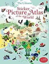 Sticker Picture Atlas of the World - Kool Skool The Bookstore