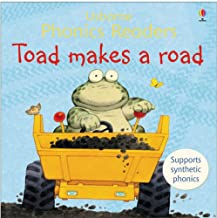 Usborne Phonics Readers : Toad Makes a Road - Kool Skool The Bookstore