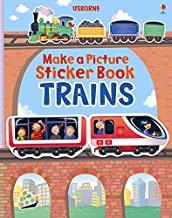 Trains Usborne Sticker Book - Kool Skool The Bookstore