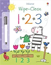 Usborne Wipe-Clean : 123 - Kool Skool The Bookstore