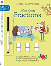 Usborne Wipe-Clean :  Fractions Age 7-8 - Kool Skool The Bookstore