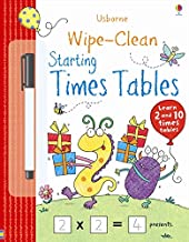 Usborne Wipe-clean  : Starting Times Tables - Kool Skool The Bookstore