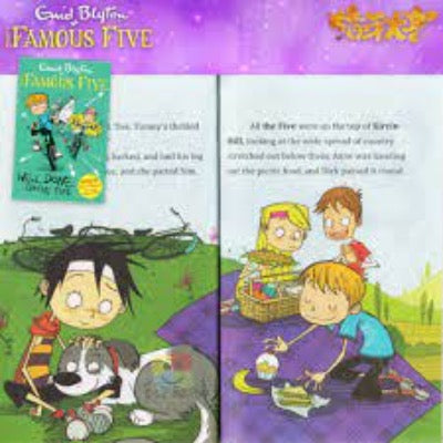 PRE-ORDER : The Famous Five Adventures Collection: Colour Short Stories Slipcase of 9 Books - Paperback - Kool Skool The Bookstore