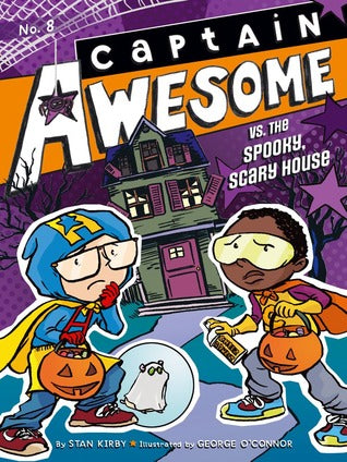 Captain Awesome #8 : Captain Awesome vs. the Spooky, Scary House - Paperback - Kool Skool The Bookstore