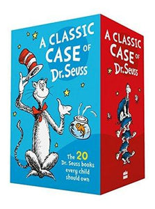 A Classic Case of Dr. Seuss Box Set of 20 Books - Paperback - Kool Skool The Bookstore