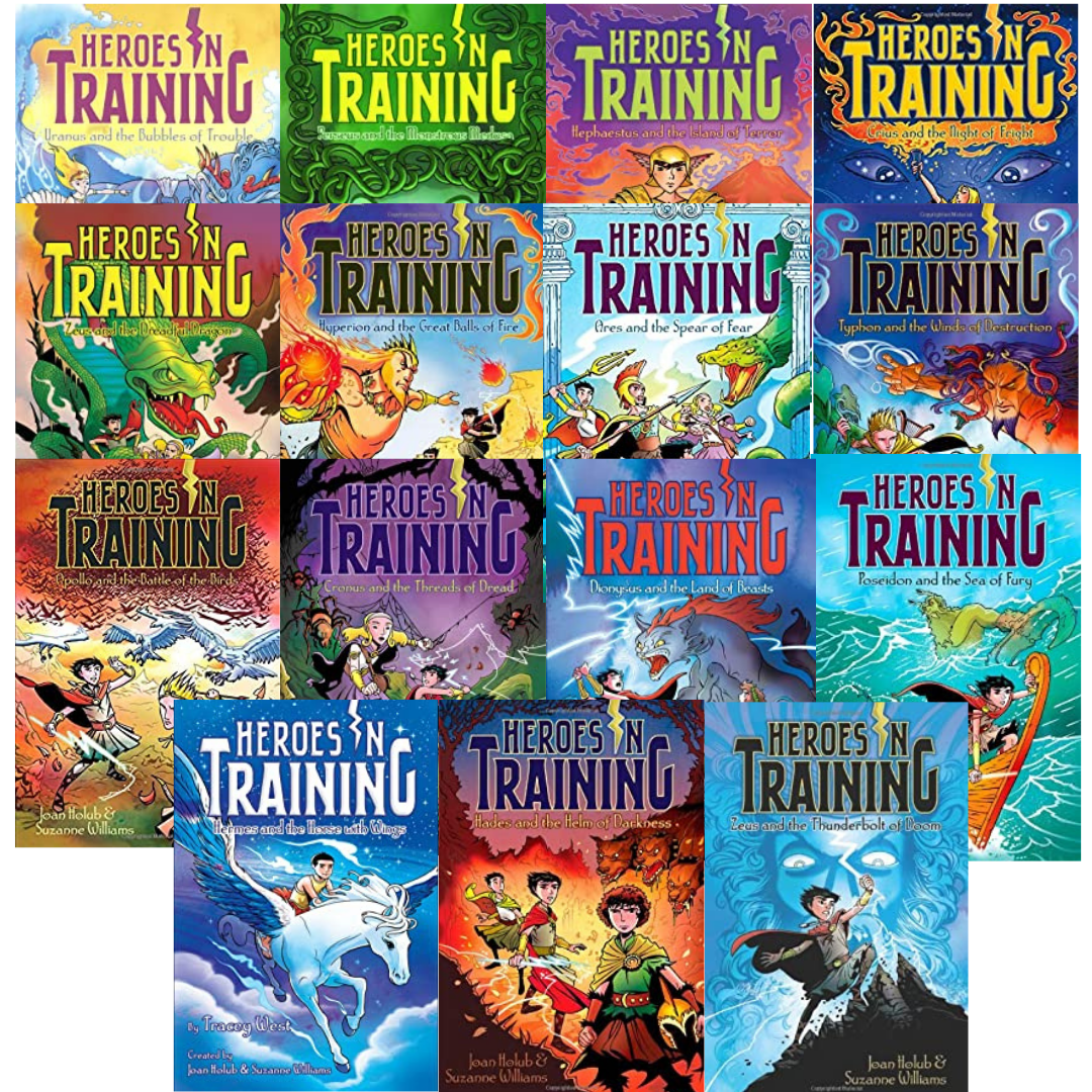 Heroes In Training Collection Of 15 Books - Paperback