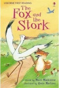Usborne First Reading Level 1 : THE FOX AND THE STORK - Kool Skool The Bookstore