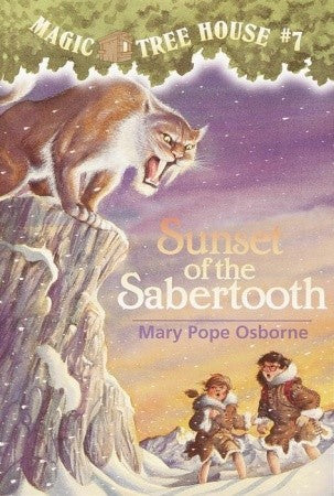 Magic Tree House #7 : Sunset of the Sabertooth - Kool Skool The Bookstore